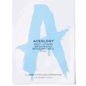 Aceology Multi-Vitamin Brightening Biodegradable Sheet Mask Set x4